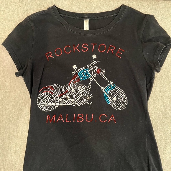 Nostalgic Biker Baby Doll Tee - Picture 6 of 6